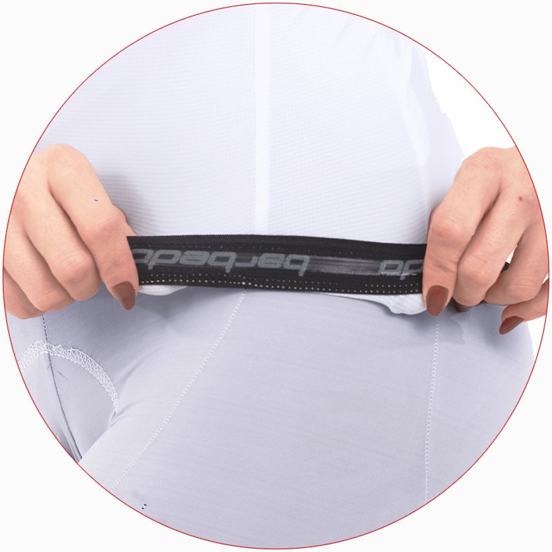 01 camisa de ciclismo feminina barbedo trabzon branca