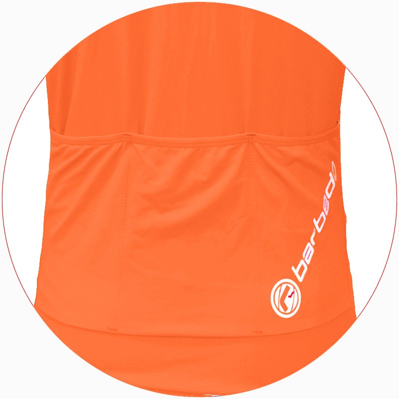 02 camisa de ciclismo feminina barbedo trabzon laranja