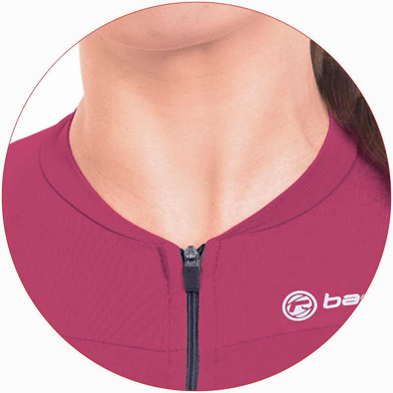 05 camisa de ciclismo feminina barbedo trabzon fucsia