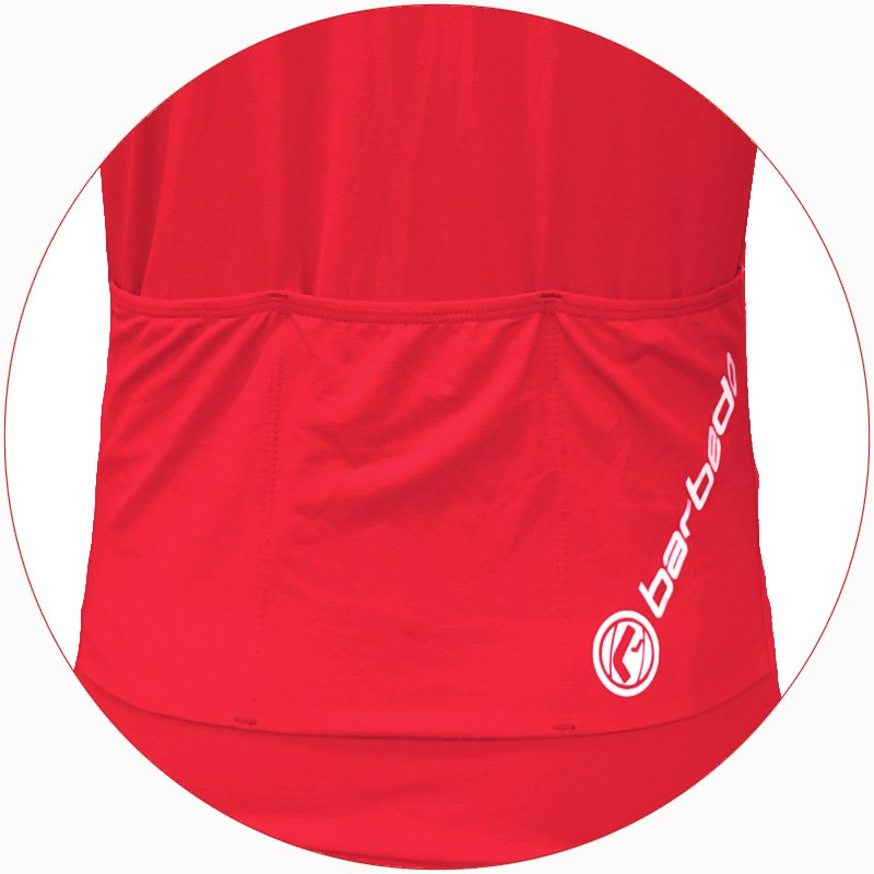02 camisa de ciclismo feminina barbedo trabzon vermelha