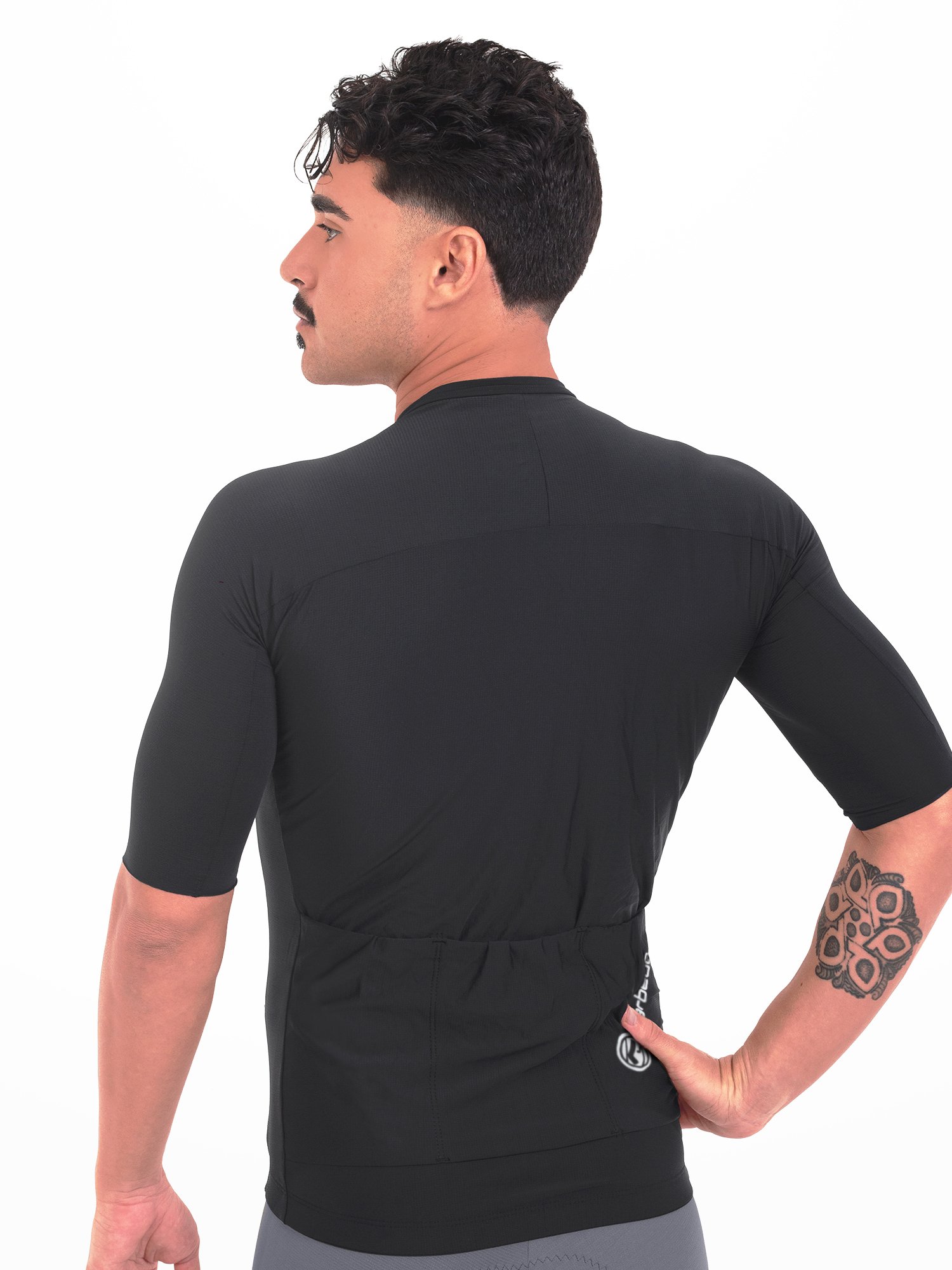 Camisa de Ciclismo Barbedo Trabzon Preta